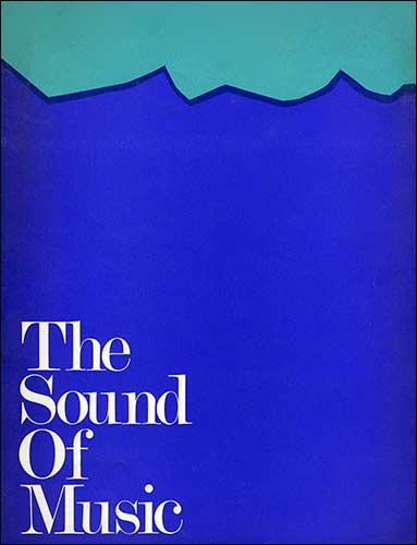 Programme Cover - The Sound of Music 1970