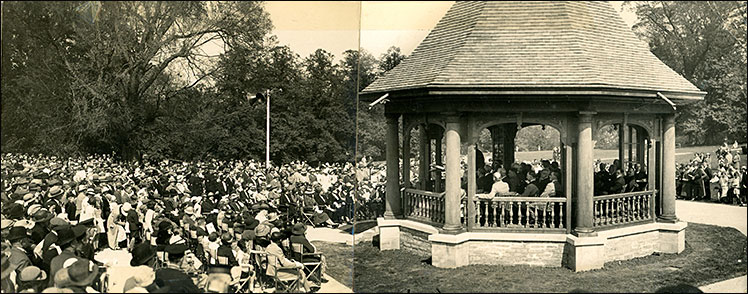 opening of the bandstand