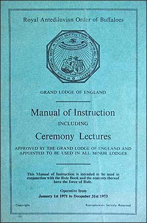 Buffs Manual of Instruction