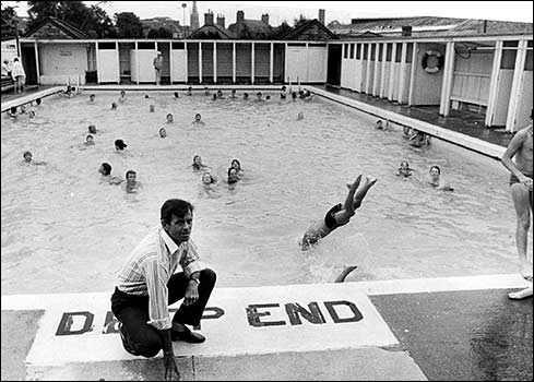 The pool was condemned in 1985