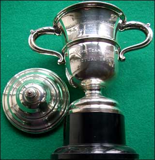 The John White Trophy - now at Rushden Museum