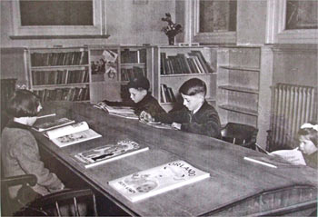 Picture of the Junior Reading Room, opened in 1952