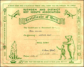 1951 certificate