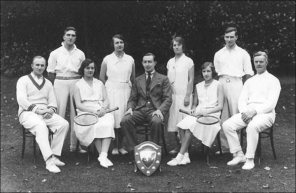 Mission Tennis Team 1920s