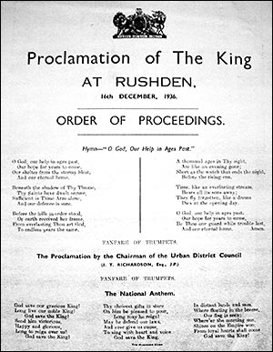 proclamation poster