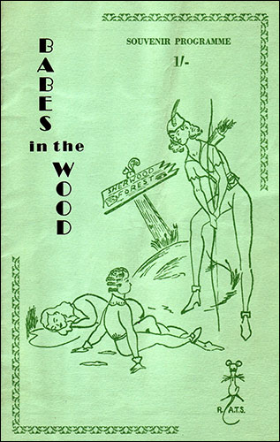 the programme cover