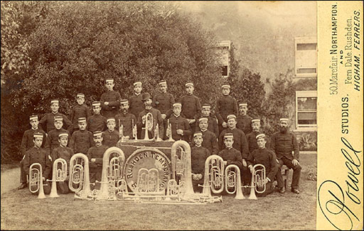 Temperance Band in 1887