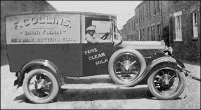 Collins' dairy was at 196 Wellingborough Road