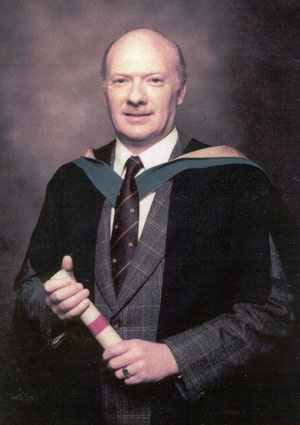 Peter Harris Graduation Ceremony in 1978