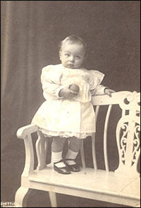 Ada as a baby