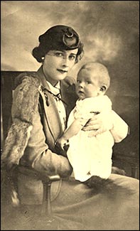 grandson Clive & his mum