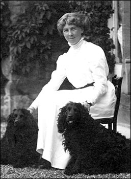 Rosa Browning with dogs