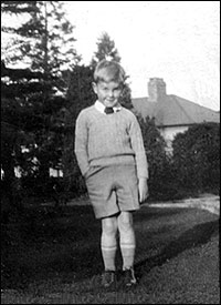 David Clark aged eight
