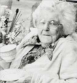 Frances Perkins celebrates her 100th birthday