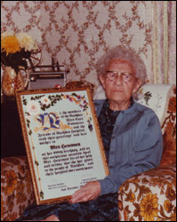 Granny Hensman 100th birthday