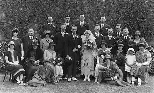 wedding 1925