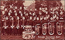 The Salvation Army Band in 1930