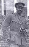 Photograph of Walter Tull in his officer's uniform