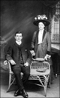 Arthur William & Bertha Eyles about 1919
