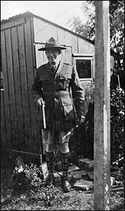 In Scout Uniform 1934