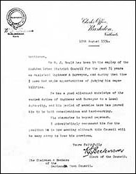 1934 letter
