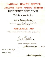 1971 Ambulance Aid