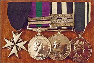 His St John medals
