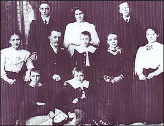 George & Mary Short with their children
