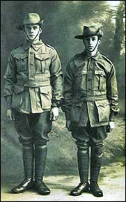 Thomas & Frank in uniform
