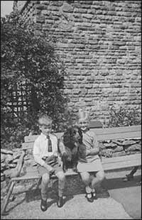 John & Kath near the house c1935