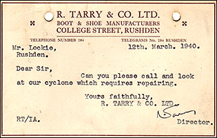 postcard from R Tarry