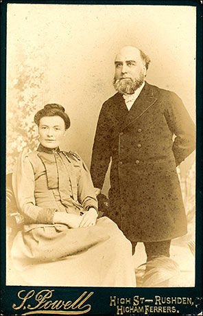 Rev W J Tomkins & wife Kate