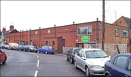 Photograph of Allebones Factory in Oakley Road