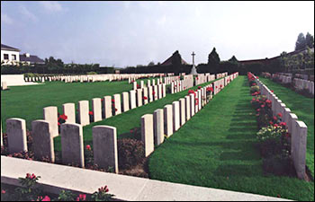 Photo of Birr Cross Roads Cemetery from the War Graves Commission