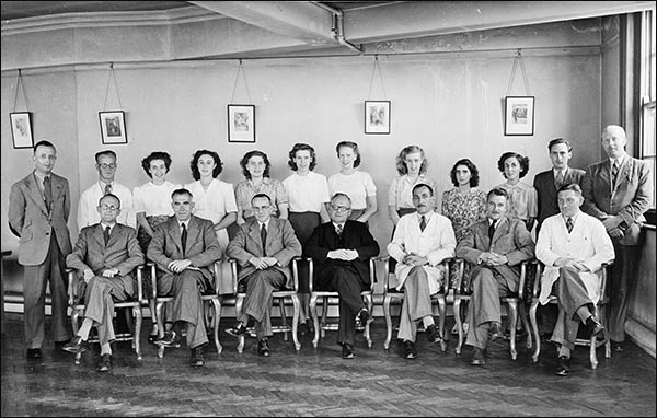 1952 office staff