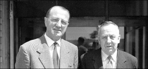 The partners - Edgar Cox & George Wright