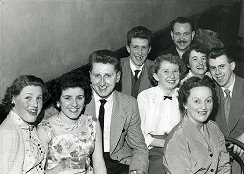 Dentons Staff at Dinner Dance 1950s