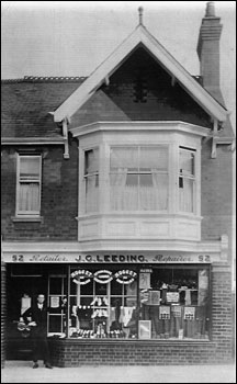 The shop in Station Road in the 1920's