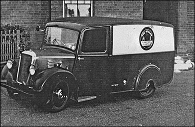 Post World War Two Photograph of Millers Company Van