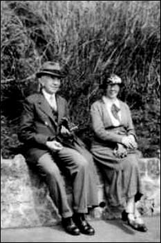 A picture of Sam Roughton and his wife, Jemima.