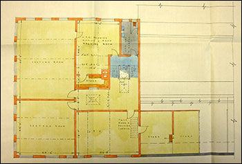 Plan showing some of the alterations to be done at the Boot and Shoe School