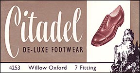 Citadel Oxford shoe