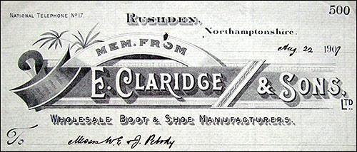 1907 letter head