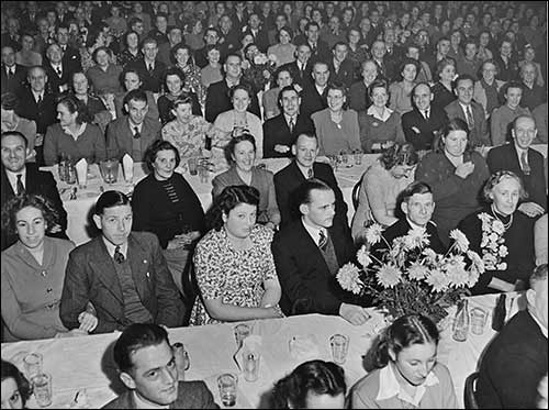 At a social 1950