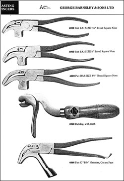 Examples of pincers 