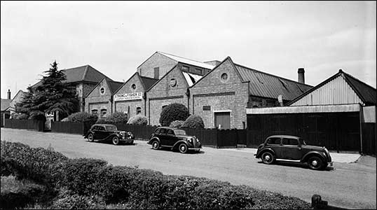 The factory in Irchester Road