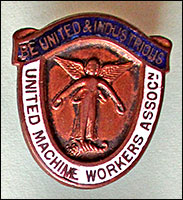 United Machine Workers badge