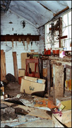Inside one of the workshops