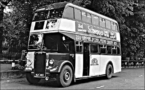 Picture showing Birch Bros 203 London to Rushden