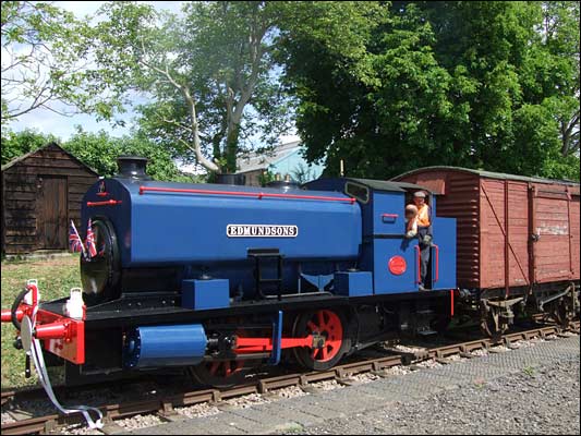 Edmundsons steam engine.